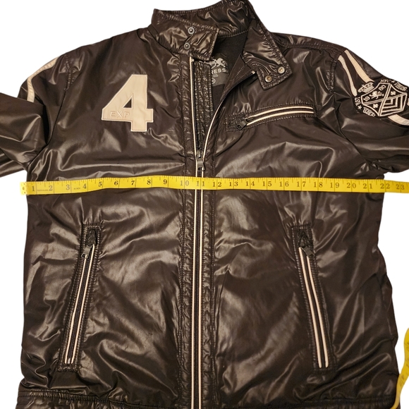 Express Nylon Moto Zip-Up Jacket - Picture 5 of 12